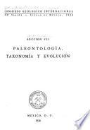Contribuciones Seccion 1-: Paleontología, taxonomía y evolución