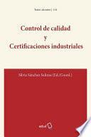 Control de calidad y Certificaciones industriales