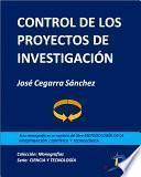 Control de los proyectos de investigación