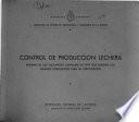 Control de producción lechera