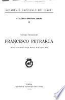 Convegno internazionale Francesco Petrarca