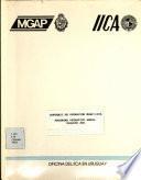 Convenio de Operación MGAP-IICA. Programa Operativo Anual. Segundo Año