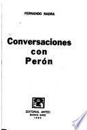 Conversaciones con Perón