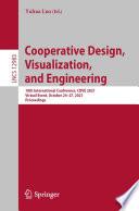 Cooperative Design, Visualization, and Engineering