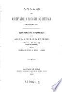 Coordenadas jeograficas de algunas ciudades de Chile