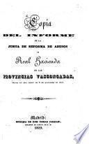 Copia del informe de la Junta de Reforma de Abusos de Real Hacienda de las Provincias Vascongadas, creada en Real Orden de 6 de noviembre de 1815