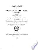 Correspondance du Cardinal de Granvelle
