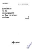 Corrientes de la investigación en las ciencias sociales