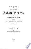 Cortes de los antiguos reinos de Aragón y de Valencia y principada de Cataluña