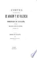 Cortes de los antiguos reinos de Aragon y de Valencia y principado de Cataluna