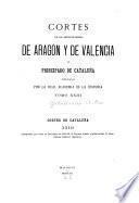 Cortes de los antiguos reinos de Aragón y de Valencia y principado de Cataluña
