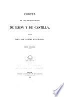 Cortes de los antiguos reinos de Leon y de Castilla