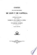 Cortes de los antiguos reinos de Leon y de Castilla