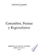 Costumbres, poemas y regionalismos