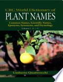 CRC World Dictionary of Plant Names