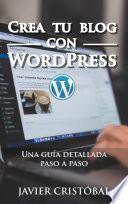Crea tu blog con WordPress