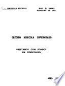 Crédito agrícola supervisado