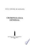Criminología general