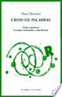 Crisis de palabras