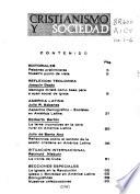 Cristianismo y Sociedad