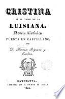 Cristina o El valle de la Luisiana