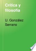 Crítica y filosofía