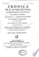 Cronica de D. Alvaro de Luna