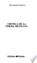 Crónica de la poesía mexicana
