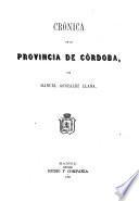 Crónica de la provincia de Córdoba