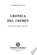 Crónica del crimen