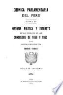 Crónica parlamentaria del Perú