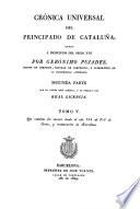 Crónica universal del Principado de Cataluña