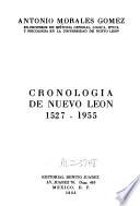 Cronología de Nuevo León, 1527-1955