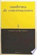 Cuadernos de conversaciones