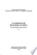 Cuadernos de filología clásica
