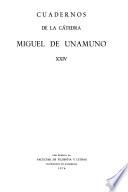 Cuadernos de la Cátedra Miguel de Unamuno