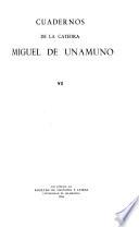 Cuadernos de la Cátedra Miguel de Unamuno