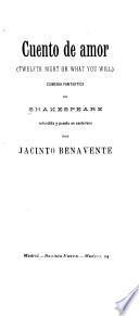 Cuento de amor (Twelfth night; or, What you will)