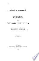 Cuentos de color de lila y fragmentos sin color