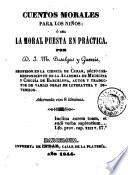 Cuentos morales para los niños, ó sea, La moral puesta en práctica