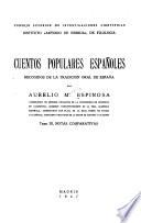 Cuentos populares españoles recogidos de la tradción oral de España