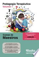 Cuerpo de Maestros. Pedagogía Terapeútica. Volumen 1. LOMLOE