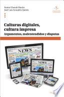 Culturas digitales, cultura impresa