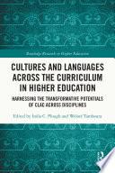Cultures and Languages Across the Curriculum in Higher Education