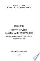 Cumulative Decision List - United States Board on Geographic Names