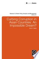 Curbing Corruption in Asian Countries