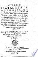 Curioso Tratado de la Naturaleza y Calidad del Chocolate, etc