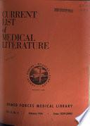 Current List of Medical Literature