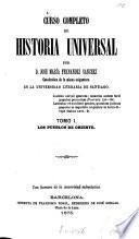 Curso completo de historia universal por José María Fernandez Sanchez