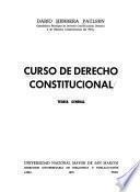 Curso de derecho constitucional